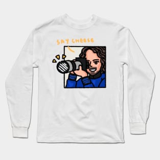 Stef the cameraman Long Sleeve T-Shirt